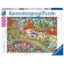 Puzzle Ravensburger Casas de Setas Florales de 1000 Piezas Ravensburger - 2