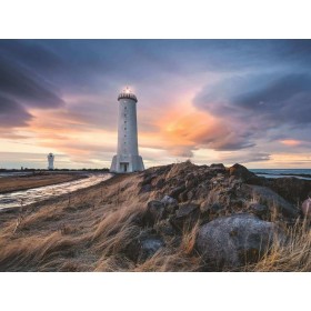 Puzzle Ravensburger Faro Akranes, Islandia de 1500 Piezas Puzzle Ravensburger Faro Akranes, Islandia de 1500 Piezas Ravensburger - 1