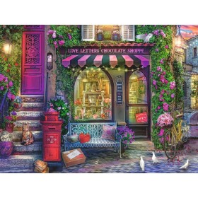 Puzzle Ravensburger Cartas de Amor y Chocolate de 1500 Piezas Puzzle Ravensburger Cartas de Amor y Chocolate de 1500 Piezas Ravensburger - 1
