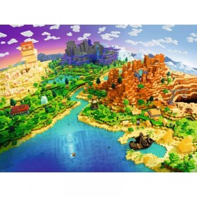 Puzzle Ravensburger Minecraft 1500 Piezas Puzzle Ravensburger Minecraft 1500 Piezas Ravensburger - 1