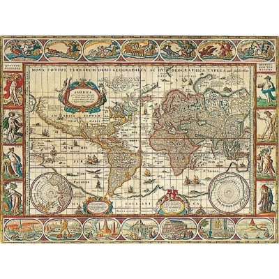 Puzzle Ravensburger Mapamundi 1650 de 2000 Piezas Ravensburger - 1