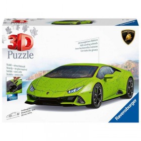 Puzzle 3D Ravensburger Lamborghini Huracan Evo Verde 108 Piezas Puzzle 3D Ravensburger Lamborghini Huracan Evo Verde 108 Piezas Ravensburger - 1