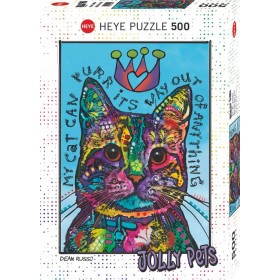 Puzzle Heye Mi gato puede ronronear de 500 Piezas Puzzle Heye Mi gato puede ronronear de 500 Piezas Heye - 1
