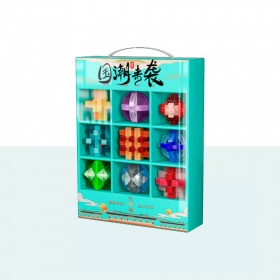 Pack Qiyi Kongming Lock Puzzle Pack Qiyi Kongming Lock Puzzle Qiyi - 1
