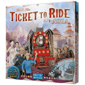 ¡Aventureros al Tren! Asia - Asmodée