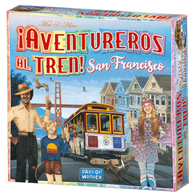 ¡Aventureros al Tren! San Francisco - Asmodée