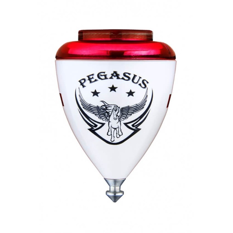 Trompos Space Pegasus – Toupie Pro Avec Couvercle Vert, Corde Offerte – Spécialiste Gerardo Montero – Dès 6 Ans