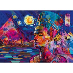 Puzzle Ravensburger Nefertiti en el Nilo de 1000 Piezas Puzzle Ravensburger Nefertiti en el Nilo de 1000 Piezas Ravensburger - 1
