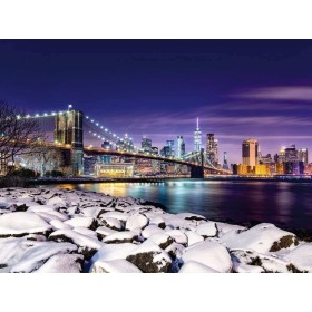 Puzzle Ravensburger Invierno en Nueva York de 1500 Piezas Puzzle Ravensburger Invierno en Nueva York de 1500 Piezas Ravensburger - 1