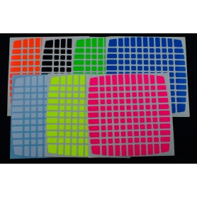 Z-Stickers para Cubo 11x11 Z-Stickers para Cubo 11x11 - Kubekings
