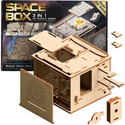 3D Puzzle Space Box