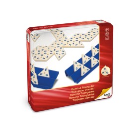 Dominó Triangular caja de metal Dominó Triangular caja de metal - Cayro