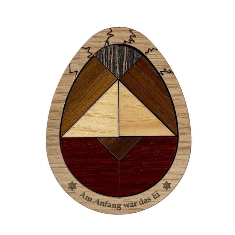 Egg Tangram De Huevo Egg-Puzzle Mini Puzzles De Ingenio