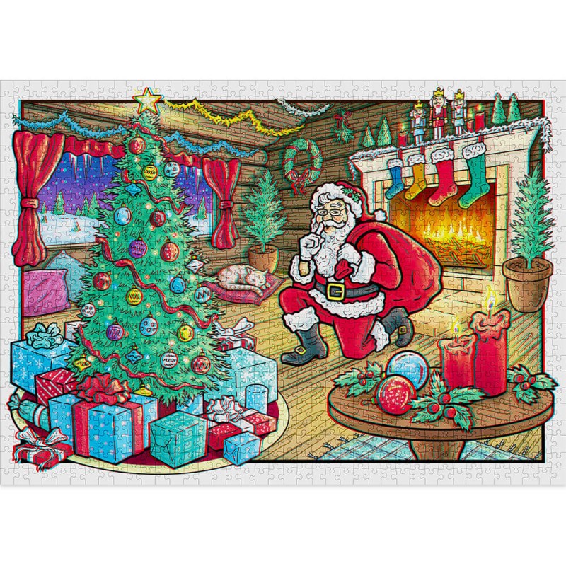 Puzzle Christmas 1000 Piezas - kubekings.com