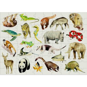 Puzzle Cloudberries Animals 100 Piezas Puzzle Cloudberries Animals 100 Piezas Cloudberries - 1
