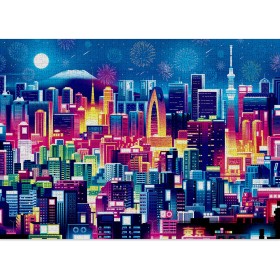 Puzzle Cloudberries Tokyo Jigsaw 1000 Piezas Puzzle Cloudberries Tokyo Jigsaw 1000 Piezas Cloudberries - 1