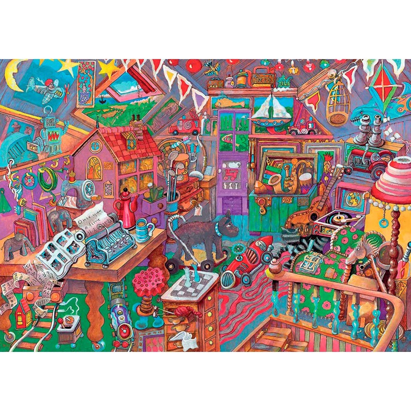 Memory Lane Puzzle – 1000 Teile, 61 X 76 Cm, Perfekt Für Puzzle-Fans & Entspannung