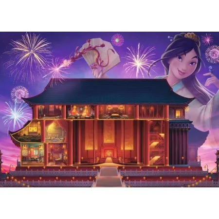 Puzzle Ravensburger Castillos Disney: Mulan de 1000 Piezas Ravensburger - 1