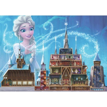 Puzzle Ravensburger Castillos Disney: Elsa de 1000 Piezas Ravensburger - 1