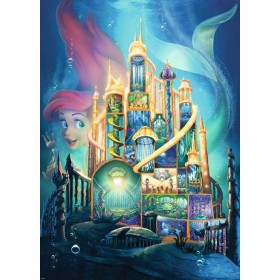 Puzzle Ravensburger Castillos Disney: Ariel de 1000 Piezas Puzzle Ravensburger Castillos Disney: Ariel de 1000 Piezas Ravensburger - 1