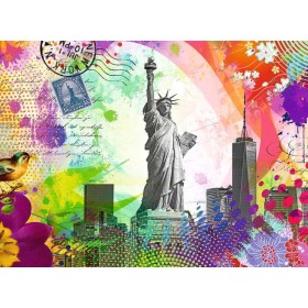 Puzzle Ravensburger Postal de Nueva York de 500 Piezas Puzzle Ravensburger Postal de Nueva York de 500 Piezas Ravensburger - 1