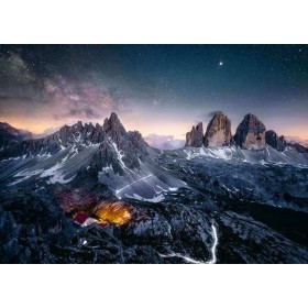 Puzzle Ravensburger Las Tres Cimas de Lavaredo, Dolomitas 1000 Piezas Puzzle Ravensburger Las Tres Cimas de Lavaredo, Dolomitas 1000 Piezas Ravensburger - 1