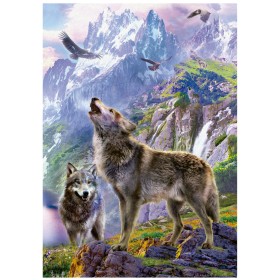 Puzzle Educa Lobos en las Rocas de 500 Piezas Puzzle Educa Lobos en las Rocas de 500 Piezas Puzzles Educa - 1