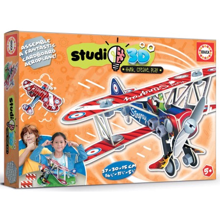 Puzzle 3D Educa Avión Studio de 20 Piezas Puzzles Educa - 1