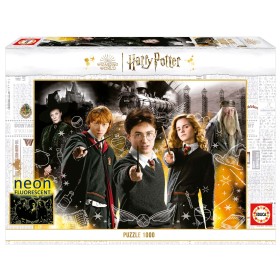 Puzzle Educa Harry Potter Efecto Neón 1000 Piezas Puzzle Educa Harry Potter Efecto Neón 1000 Piezas Puzzles Educa - 1