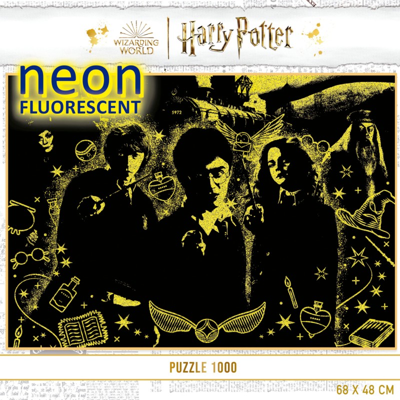 Puzzle Educa Harry Potter Effetto Neon 1000 pezzi 