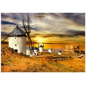 Puzzle Educa Molinos de Viento, Consuegra de 1500 Piezas Puzzle Educa Molinos de Viento, Consuegra de 1500 Piezas Puzzles Educa - 1