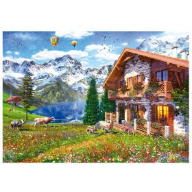 Puzzle Educa Hogar los Alpes 4000 Piezas - kubekings.com