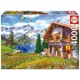 Puzzle Educa Hogar en los Alpes de 4000 Piezas Puzzles Educa - 2