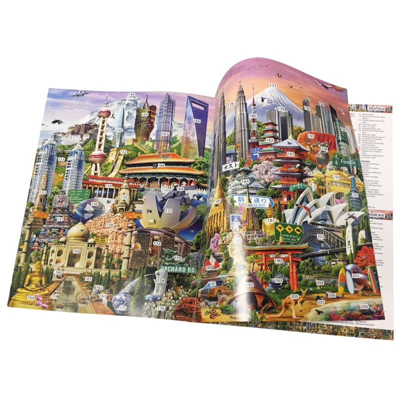 Puzzle Educa La Vuelta al Mundo 42000 Piezas