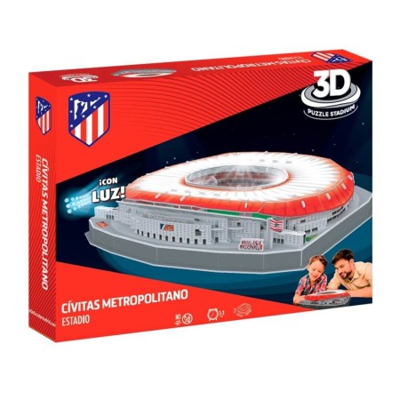 Estadio 3D Civitas Metropolitano Atlético de Madrid Con Luz ElevenForce - 1