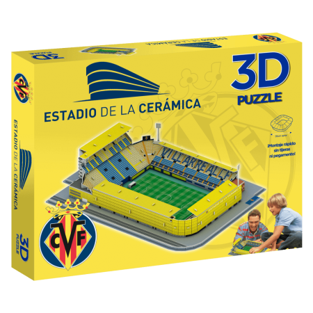 Puzzle Estadio 3D De La Cerámica Villarreal CF Con Luz ElevenForce - 1