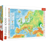 Puzzle Trefl Mapa Físico de Europa de 1000 Piezas Puzzles Trefl - 1