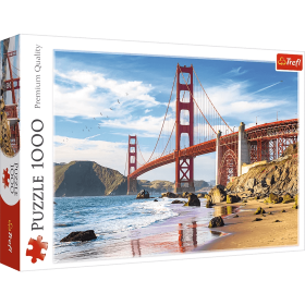 Puzzle Trefl Puente Golden Gate, San Francisco, Estados Unidos de 1000 Piezas Puzzle Trefl Puente Golden Gate, San Francisco, Estados Unidos de 1000 Piezas Puzzles Trefl - 1