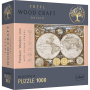 Puzzle Trefl Madera Mapa del Mundo Antiguo de 1000 Piezas Puzzles Trefl - 2