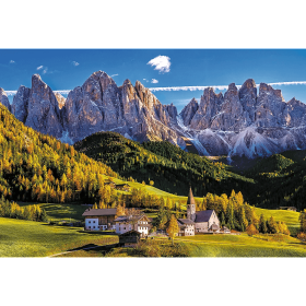 Puzzle Trefl Valle de Val di Funes, Dolomitas, Italia de 1500 Piezas Puzzle Trefl Valle de Val di Funes, Dolomitas, Italia de 1500 Piezas Puzzles Trefl - 1