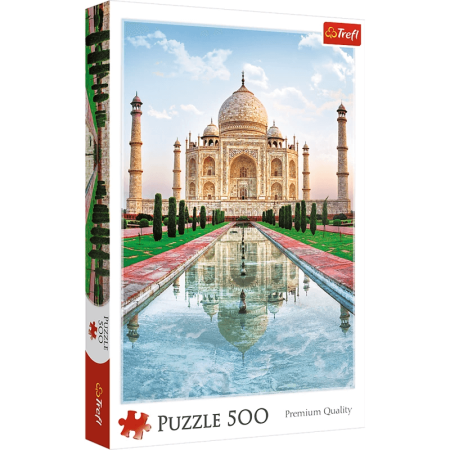 Puzzle Trefl Taj Mahal, India de 500 Piezas Puzzles Trefl - 1