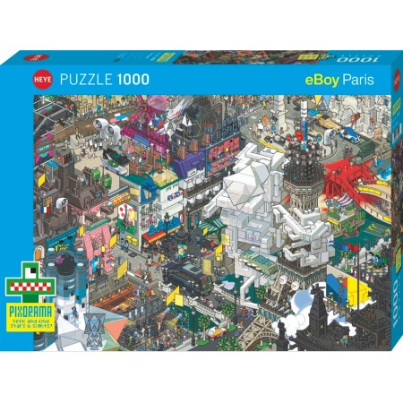 Puzzle Heye Búsqueda de París de 1000 Piezas Heye - 1