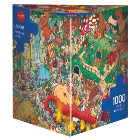 Puzzle Heye Tierra de fantasía de 1000 Piezas Heye - 1