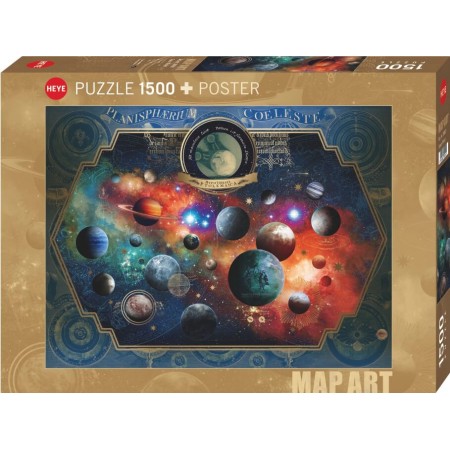 Puzzle Heye Mundo Espacial de 1500 Piezas Heye - 1