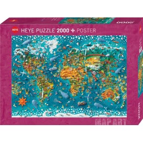 Puzzle Heye Mundo en miniatura de 2000 Piezas Puzzle Heye Mundo en miniatura de 2000 Piezas Heye - 1