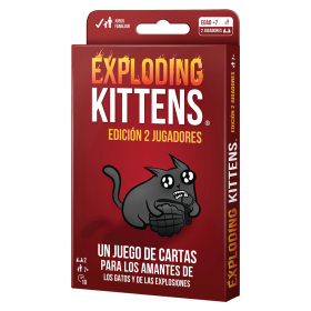Exploding Kittens Edición 2 Jugadores Exploding Kittens Edición 2 Jugadores Asmodée - 1