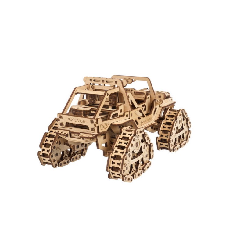 Maqueta 3D De Madera De Vehículo Todoterreno – Puzzle Para Montar, Decoración De Escritorio Y Regalo DIY Para Adultos Y Niños
