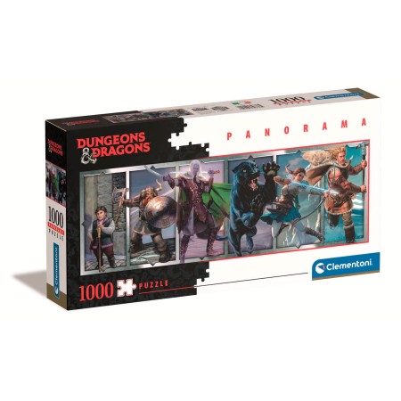 Puzzle Clementoni Panorama Dungeons and Dragons 1000 Piezas Clementoni - 1