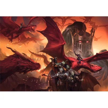 Puzzle Clementoni Dungeons and Dragons de 1000 Piezas Clementoni - 1