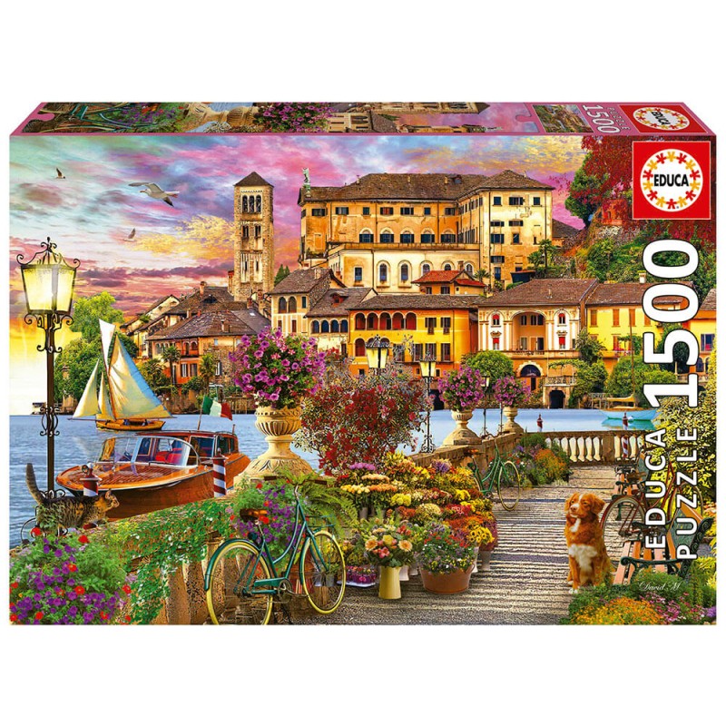 Puzzle Lupi E Castello – 1500 Pezzi, Dimensioni 47x68 Cm, Per Appassionati